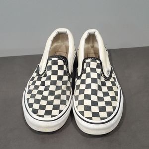 Checkered Vans